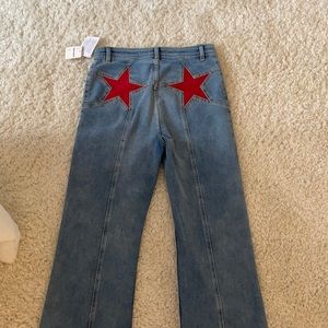 Free people star wide leg pant